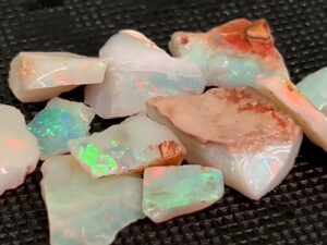 Coober Pedy (Red & Pink) Multi color Crystal & Semi Crystal Gem Quality Parcel - 43.5cts